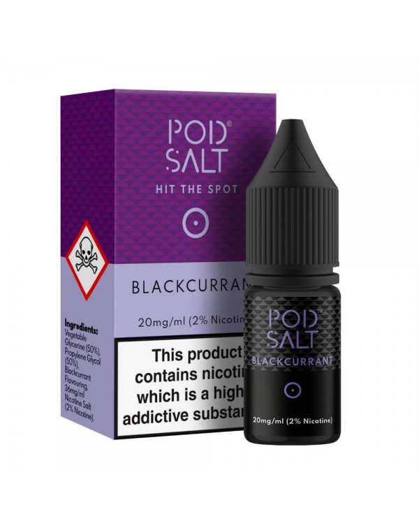 Pod Salt Blackcurrant Nic Salt