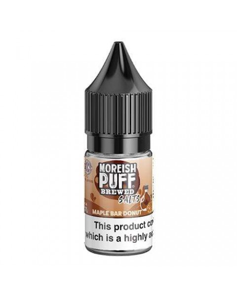 Moreish Puff Brewed Maple Bar Donut Nic Salt