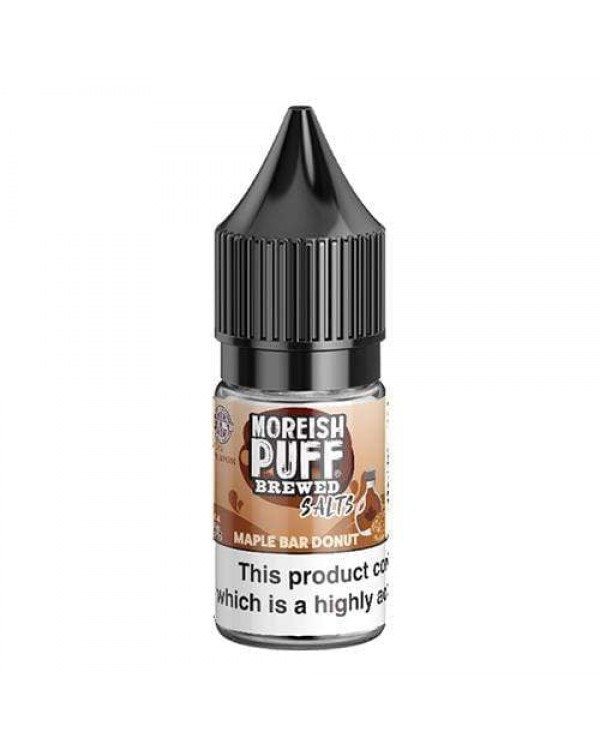 Moreish Puff Brewed Maple Bar Donut Nic Salt