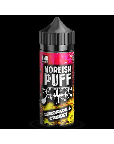 Moreish Puff Candy Drops Lemonade & Cherry