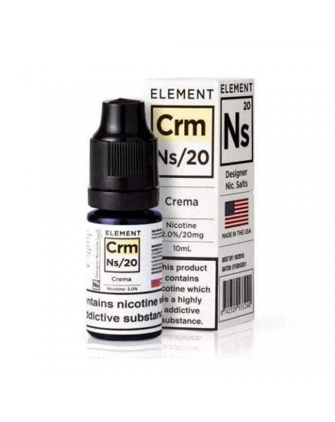 Element Crema Nic Salt