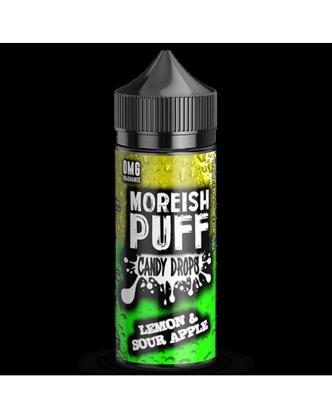 Moreish Puff Candy Drops Lemon & Sour Apple