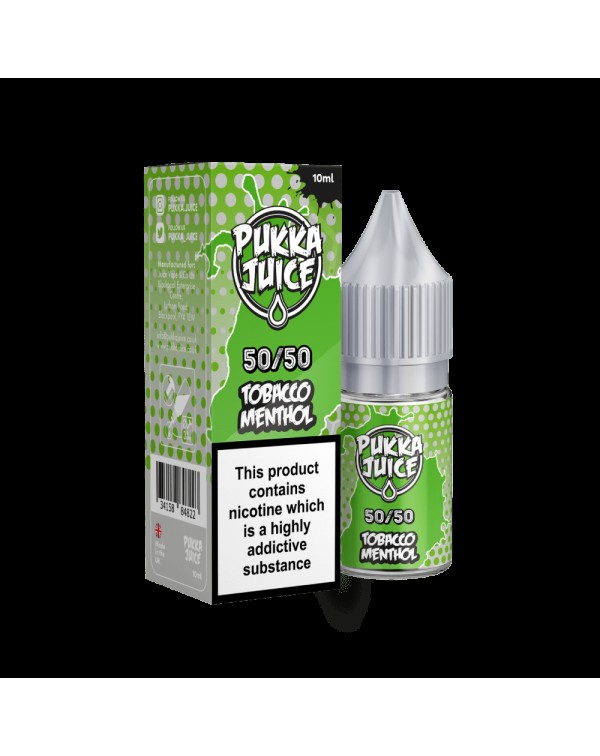 Pukka Juice 50/50 Tobacco Menthol