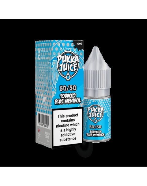 Pukka Juice 50/50 Tobacco Blue Menthol