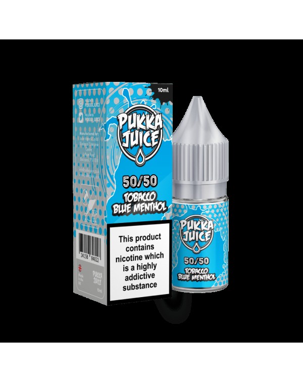 Pukka Juice 50/50 Tobacco Blue Menthol