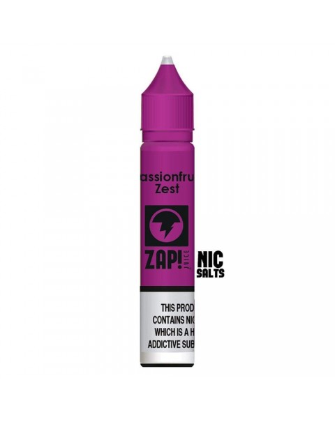 Zap! Passionfruit Zest Nic Salt