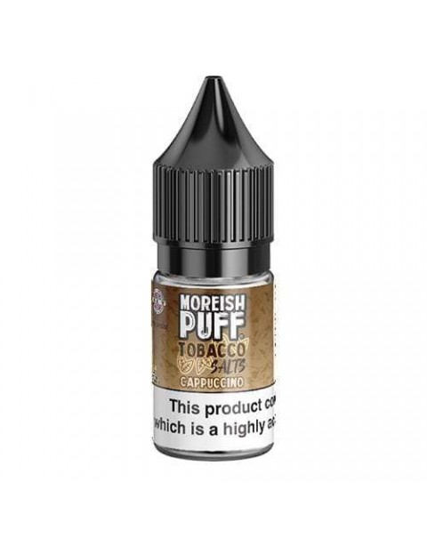 Moreish Puff Tobacco Cappuccino Nic Salt