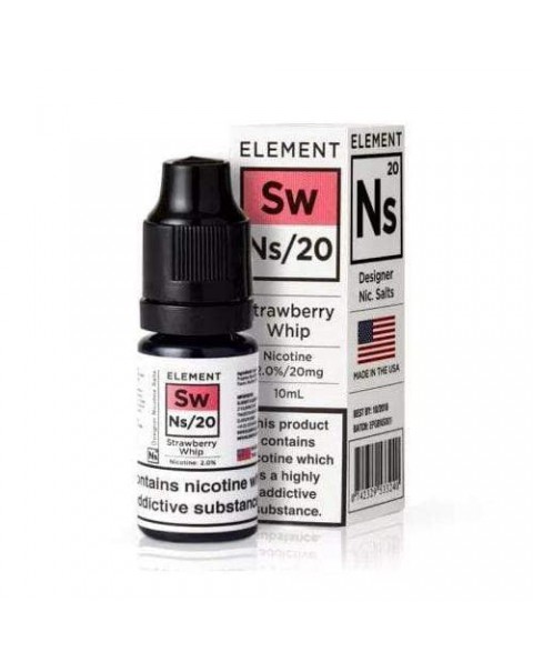 Element Strawberry Whip Nic Salt