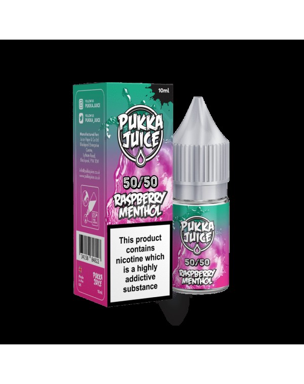 Pukka Juice 50/50 Raspberry Menthol