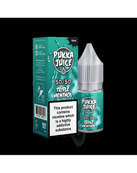 Pukka Juice 50/50 Triple Menthol