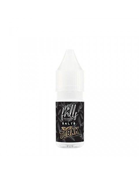 No Frills Tobak Vanilla Tobacco Nic Salt