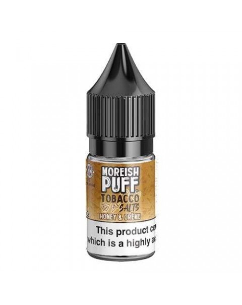 Moreish Puff Tobacco Honey & Creme Nic Salt