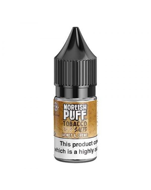 Moreish Puff Tobacco Honey & Creme Nic Salt