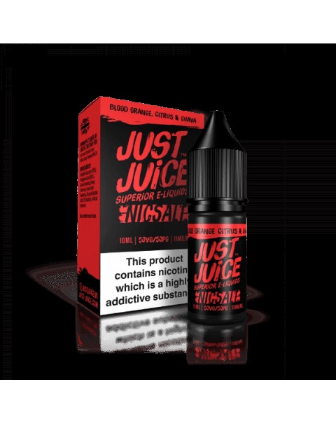 Just Juice Blood Orange Citrus Guava Nic Salt