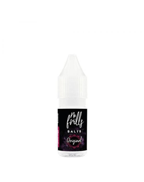 No Frills Original Black Razz Nic Salt