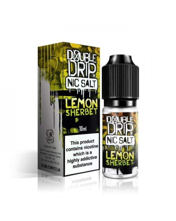 Double Drip Lemon Sherbet Nic Salt