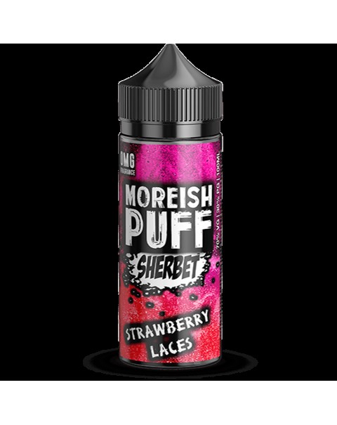 Moreish Puff Sherbet Strawberry Laces