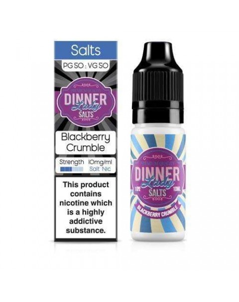 Dinner Lady Blackberry Crumble Nic Salt