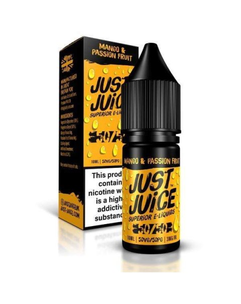 Just Juice 50/50 Mango & Passion Fruit