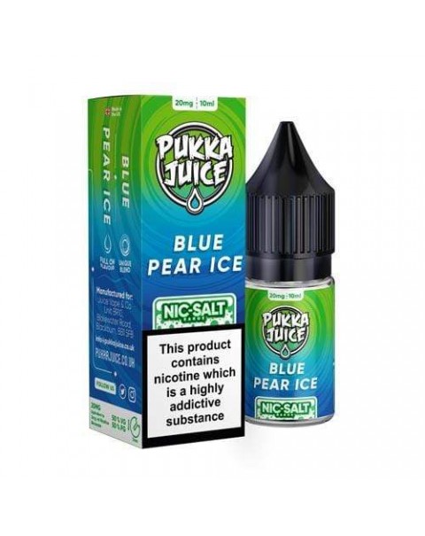 Pukka Juice Blue Pear Ice Nic Salt