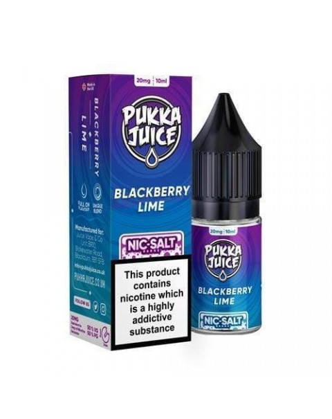 Pukka Juice Blackberry Lime Nic Salt