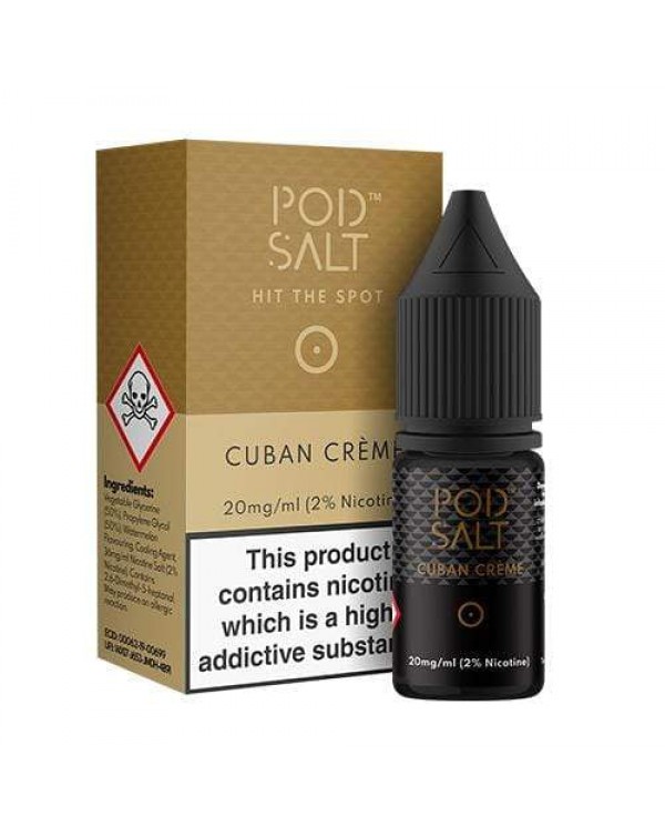 Pod Salt Cuban Creme Nic Salt