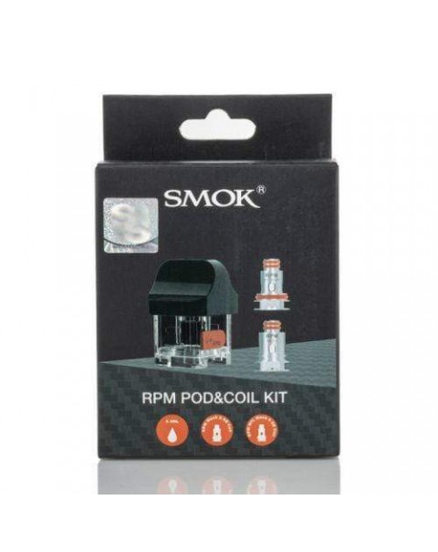SMOK RPM E-Liquid Pod + 2 x Replacement Coils