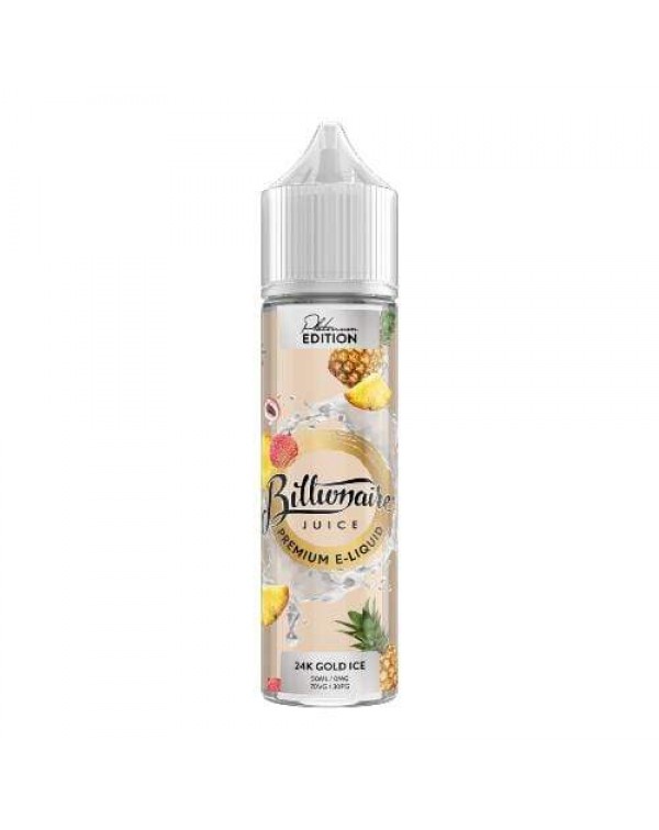 Billionaire Juice Platinum Series 24k Gold Ice