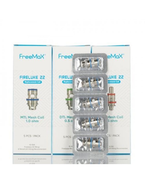 FreeMax Fireluke 22 Mesh Coils