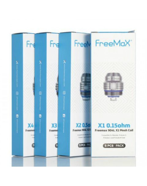 Freemax 904L X Mesh Replacement Coils - Fireluke 3