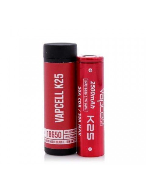 Vapcell K25 18650 Battery