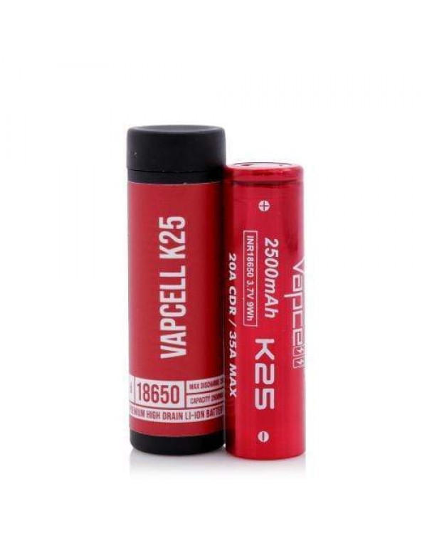 Vapcell K25 18650 Battery